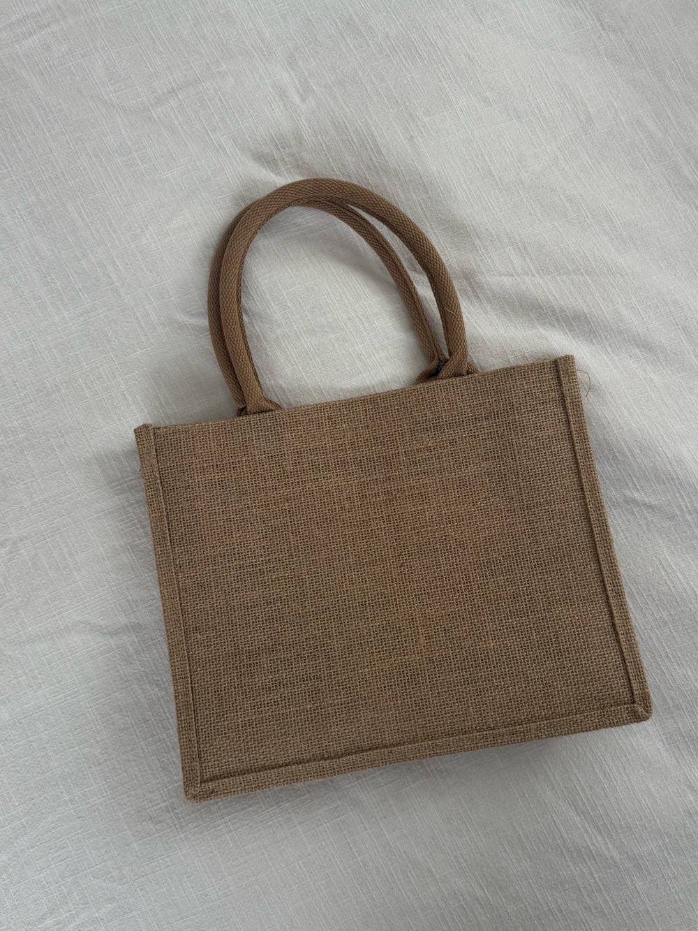 Brown Canvas Tote Bag